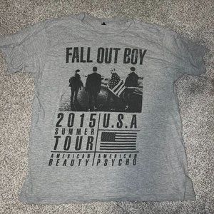 Fall Out Boy 2015 Summer Tour Band Tee